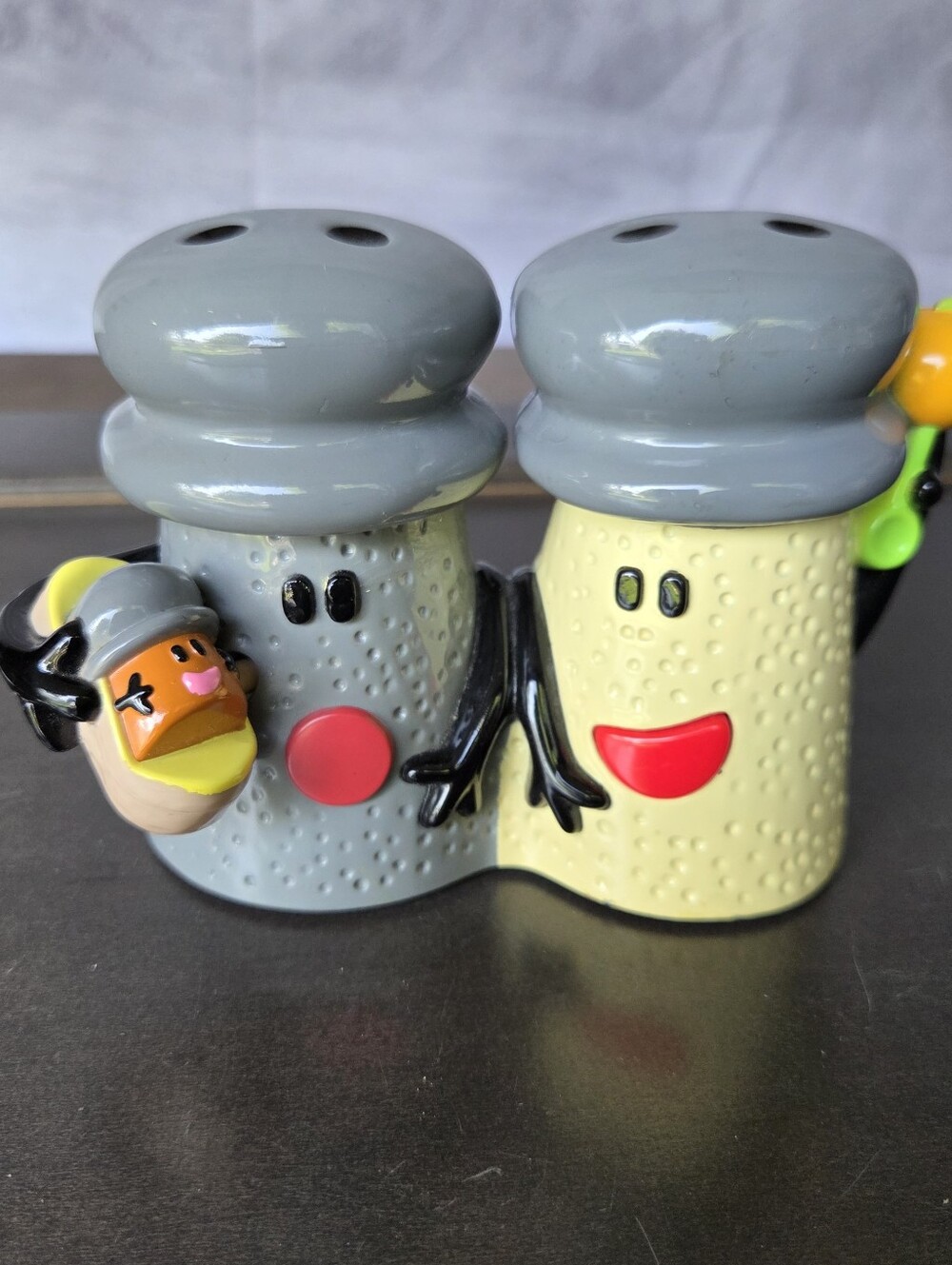Vnt 1999 Blue's Clues Mr. Salt, Mrs. Pepper & Baby Paprika Talking & Singing Toy